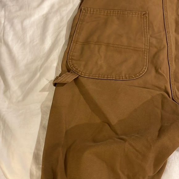 Dickies Classic Bib Overalls (32x32, Rinsed Brown Duck) - Picture 14 of 16